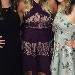 Francesca’s Maroon/Plum Dress